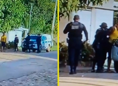 Vídeo: Idoso é preso após ameaçar moradores e estudantes perto de escola