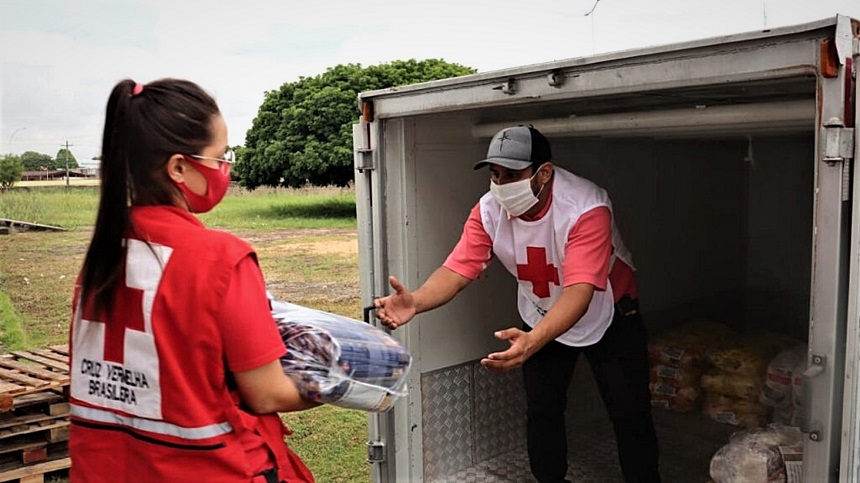 Leia mais sobre o artigo A pedido de Bittar, Cruz Vermelha doará 50 mil kg de donativos a alagados