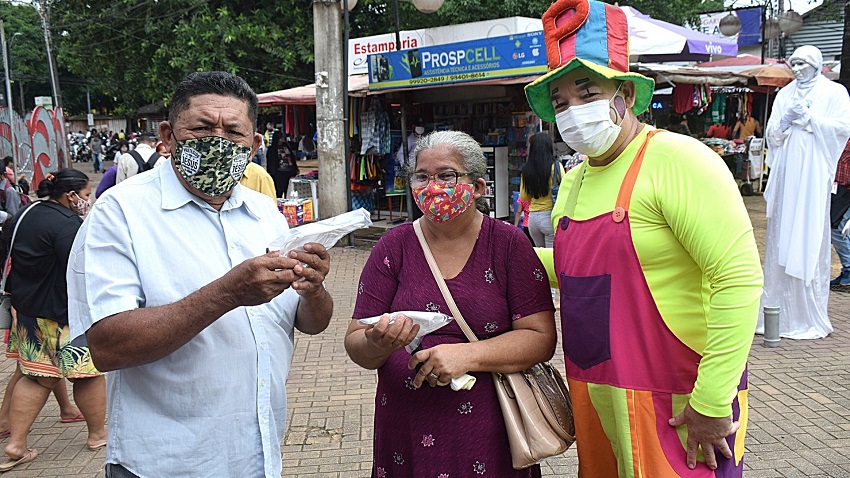 Leia mais sobre o artigo Sindmed-AC lança a campanha “Sem máscara é uma palhaçada”
