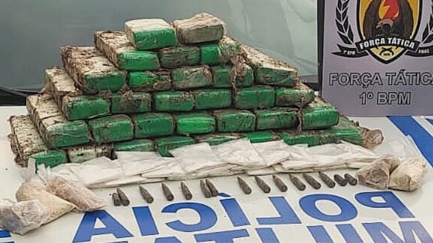Leia mais sobre o artigo PM prende suspeito com 24 kg de drogas e munições no Preventório