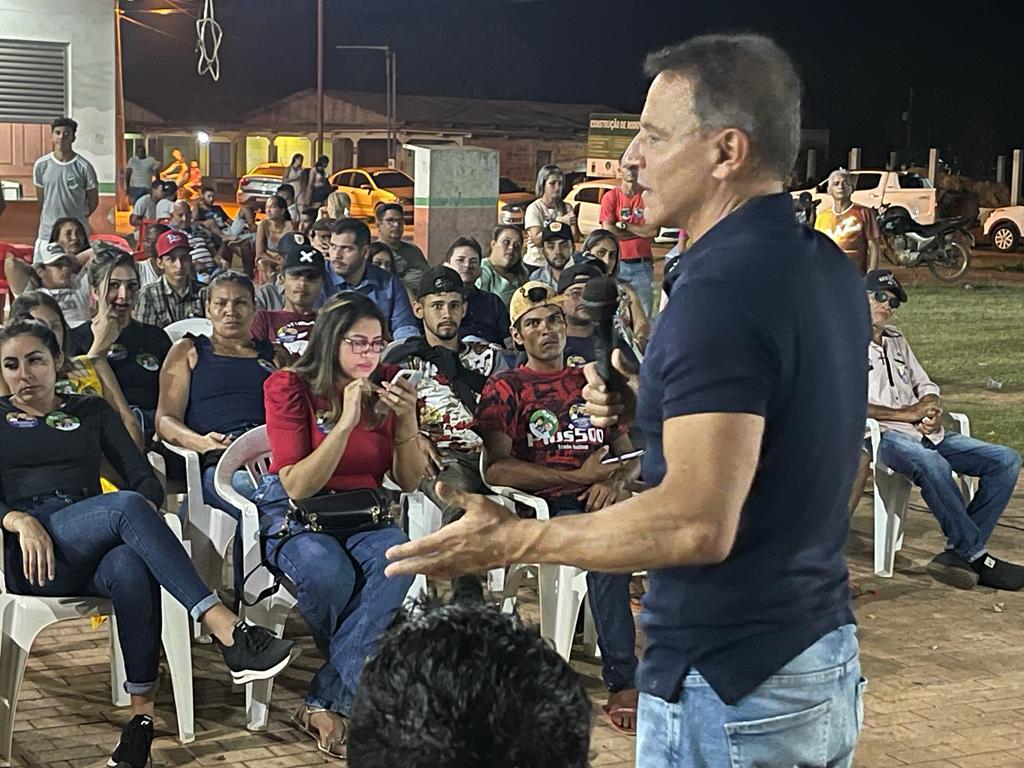 Leia mais sobre o artigo Na Vila Caquetá, Marcio Bittar diz que reeleição de Bolsonaro ‘é prioridade’