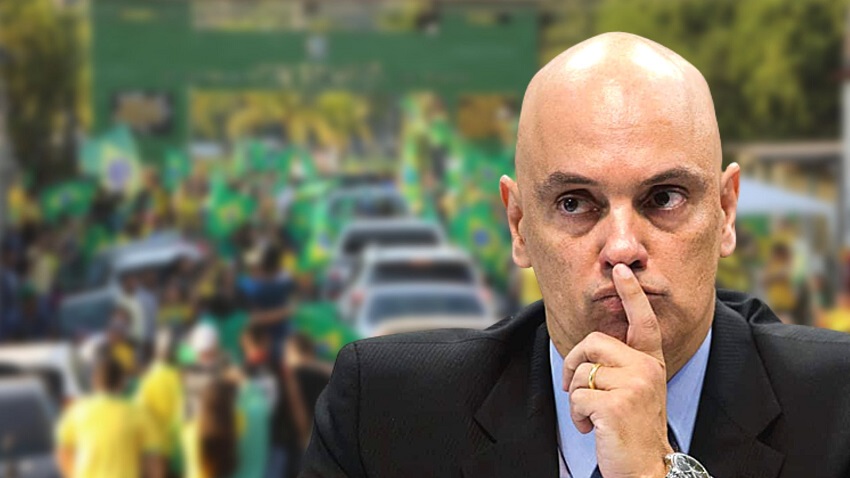 Read more about the article Moraes determina que PM do Acre retire manifestantes de frente do 4º BIS