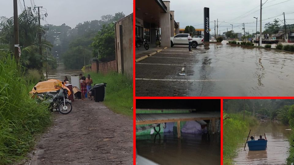 Leia mais sobre o artigo Cheias do Rio Acre e igarapés já desabrigam mais de 22 mil pessoas em Rio Branco