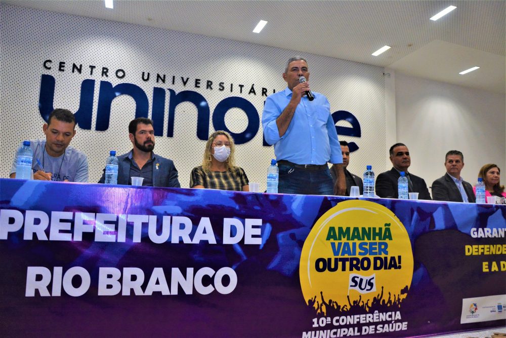 Leia mais sobre o artigo Prefeitura de Rio Branco realiza 10ª Conferência Municipal de Saúde