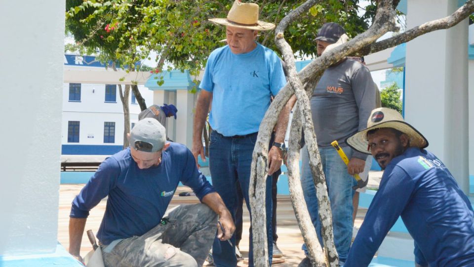 Leia mais sobre o artigo Decoração natalina vai custar R$ 700 mil; Bocalom vistoriou preparativos