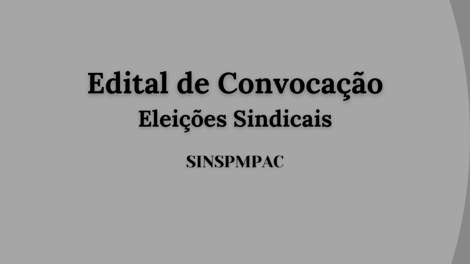 Leia mais sobre o artigo Sindicato de Porto Acre convoca filiados para Assembleia Extraordinária