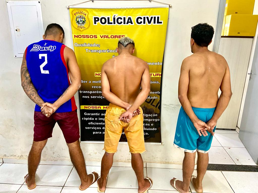 Leia mais sobre o artigo Polícia prende três membros de facção criminosa no interior