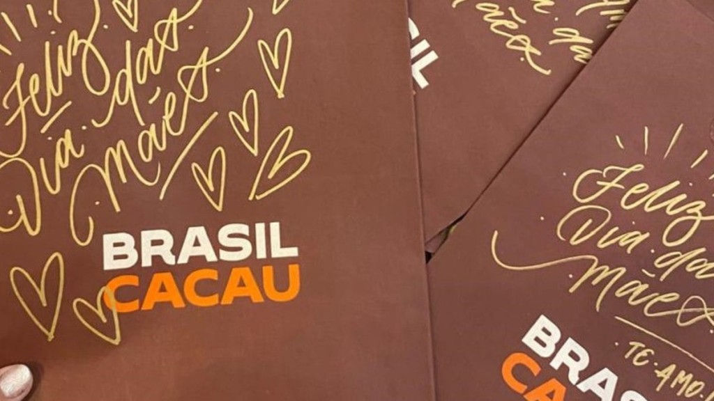 Leia mais sobre o artigo Brasil Cacau oferece personalização com lettering para presentes de Dia das Mães