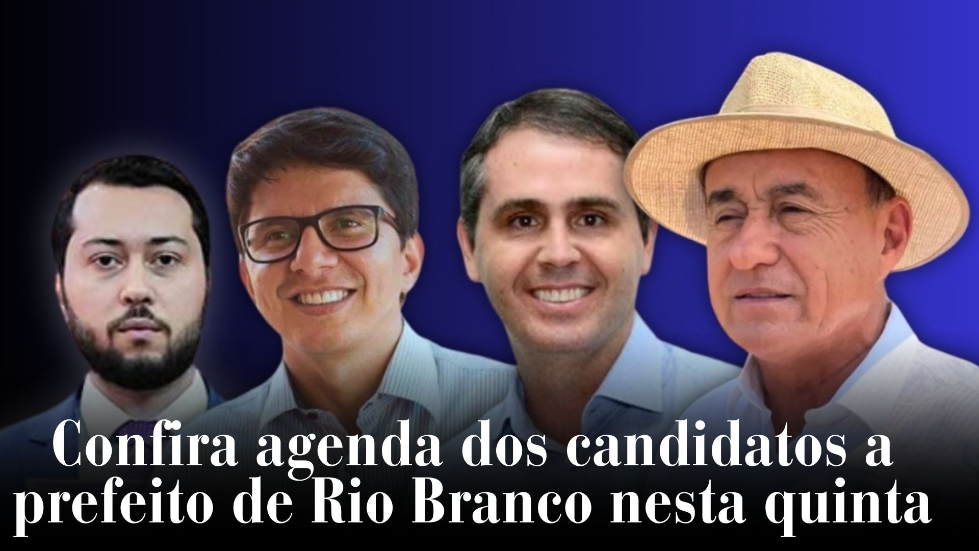 Leia mais sobre o artigo Confira agenda dos candidatos a prefeito de Rio Branco nesta quinta-feira (29)