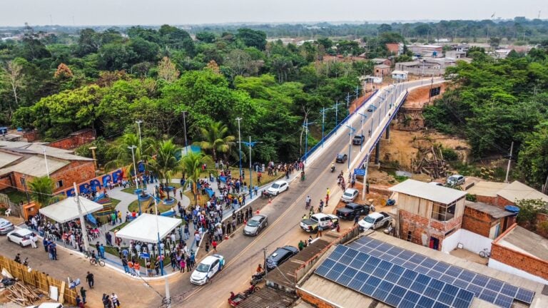 Leia mais sobre o artigo Prefeitura de Rio Branco inaugura ponte sobre o Igarapé Judia