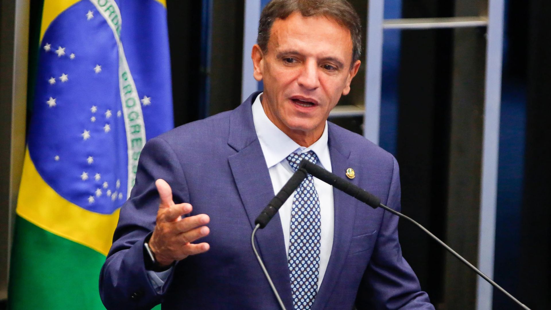 Leia mais sobre o artigo Marcio Bittar condena julgamento de Bolsonaro: “Perseguição política”; assista