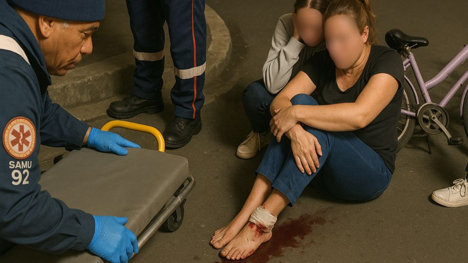 Leia mais sobre o artigo Mulher fica ferida em colisão entre bicicleta e carro no Tangará, em Rio Branco