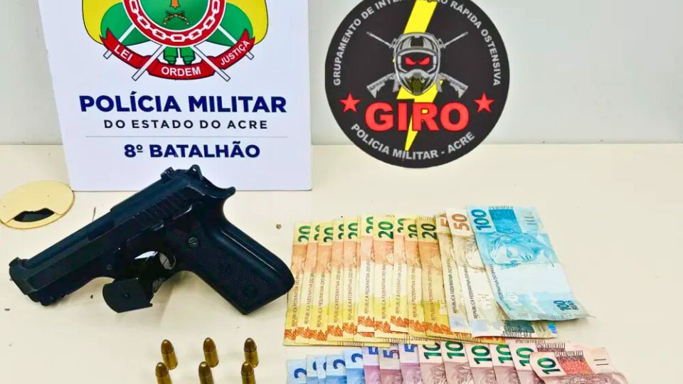 Leia mais sobre o artigo Líder de facção criminosa é flagrado com pistola de uso restrito no interior do Estado