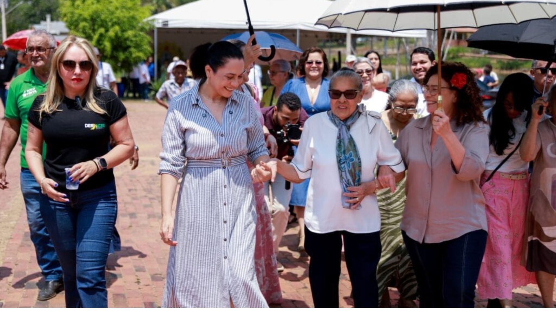 Leia mais sobre o artigo Mailza entrega obra de melhoramento no Alto Santo, patrimônio cultural e religioso do Acre