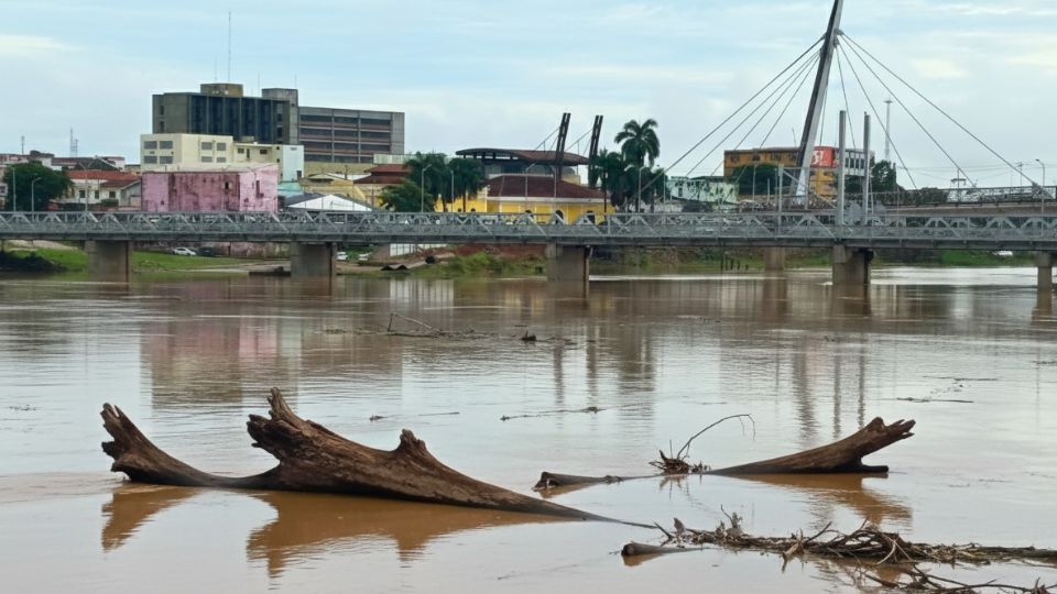 Leia mais sobre o artigo Nível do Rio Acre sobe durante a manhã após chuvas em Rio Branco