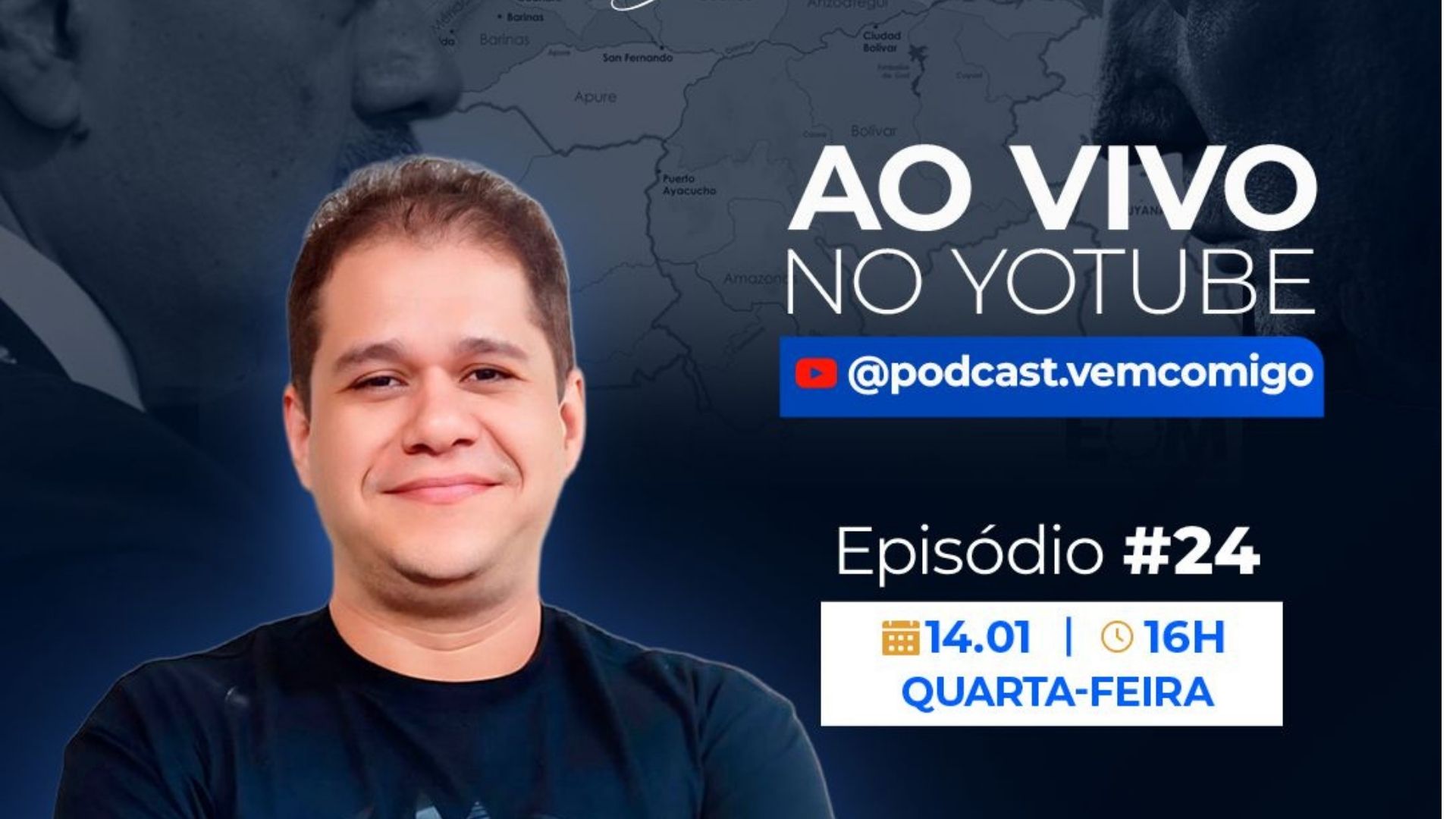 Leia mais sobre o artigo Vem Comigo debate captura de Maduro e política externa dos EUA nesta quarta-feira