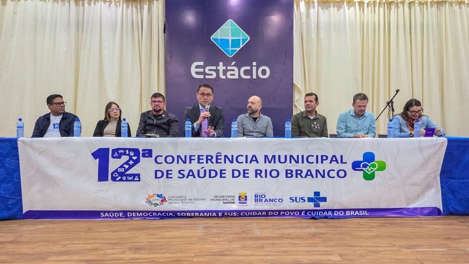Prefeitura de Rio Branco abre 12ª Conferência Municipal de Saúde para discutir os rumos do SUS na capital - Prefeitura de Rio Branco