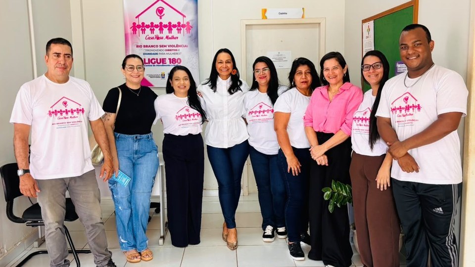 Parlamentar rondoniense visita Casa Rosa Mulher para levar experiência acreana a Cacoal - Prefeitura de Rio Branco