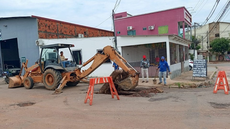 Prefeitura realiza manutenção preventiva em registro para melhorar sistema de abastecimento