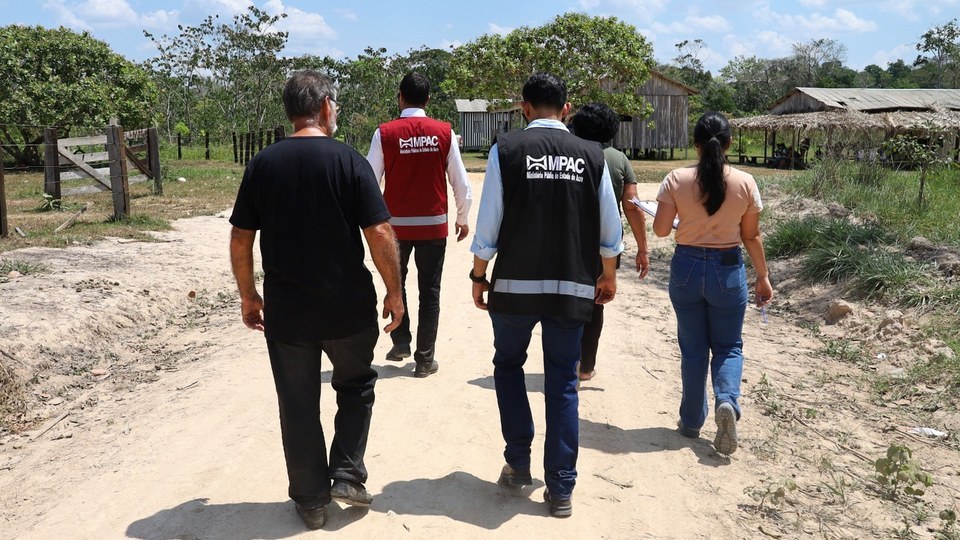 Bujari: MPAC realiza vistoria em escola rural para verificar condições de infraestrutura e serviços