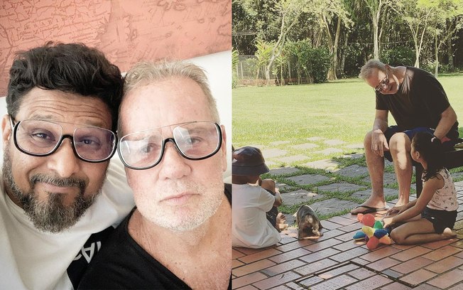 Leia mais sobre o artigo Marido de Luiz Fernando Guimarães se declara e mostra os filhos do casal