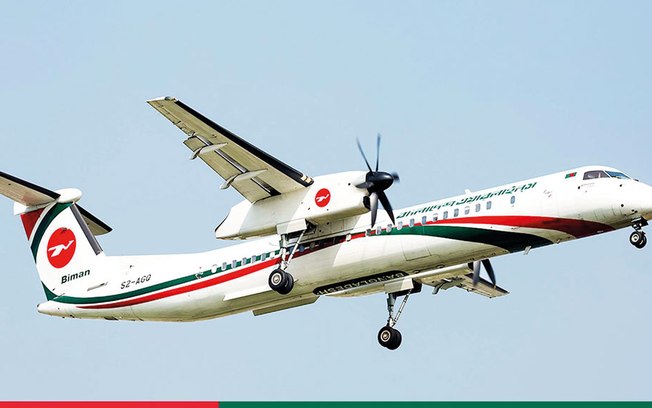 Leia mais sobre o artigo Biman Bangladesh recebe mais um Dash 8