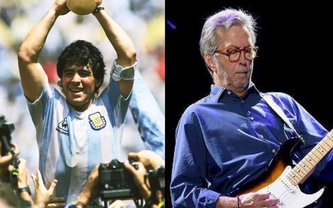 Leia mais sobre o artigo Eric Clapton tentou livrar Maradona das drogas