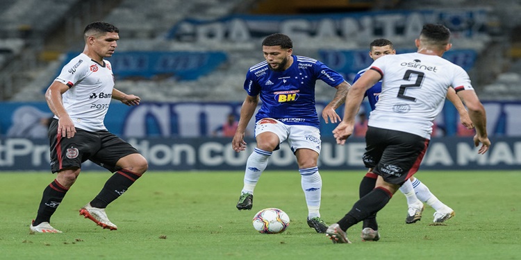 Leia mais sobre o artigo Com eficiência e intensidade, Cruzeiro derrota Brasil de Pelotas por 4 a 1