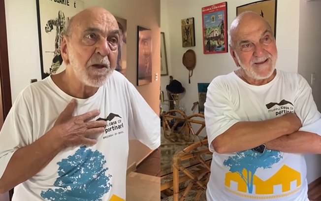 Leia mais sobre o artigo Lima Duarte se emociona em vídeo homenageando Galvão, Nicette Bruno e Ricca