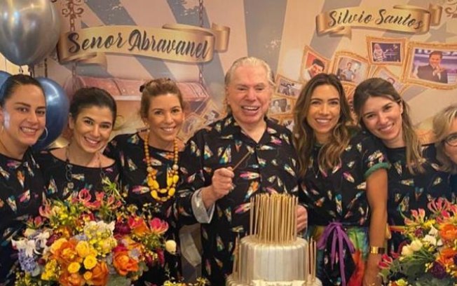 Leia mais sobre o artigo Patricia Abravanel posta festa de pijama no aniversário de Silvio Santos