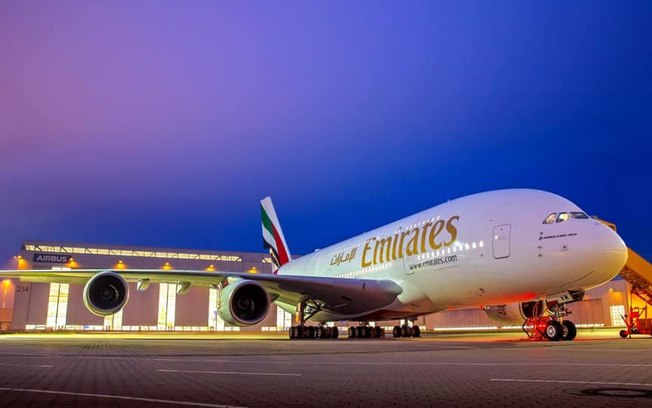 Leia mais sobre o artigo Emirates recebe segundo A380 no mês de dezembro