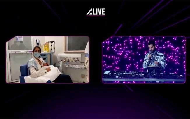 Leia mais sobre o artigo Em live, Alok pede 1 minuto de silêncio e liga para Romana Novais no hospital