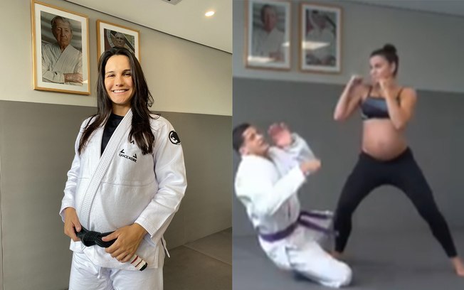 Leia mais sobre o artigo Kyra Gracie é criticada por treinar jiu-jitsu prestes a dar à luz