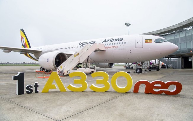 Leia mais sobre o artigo Uganda Airlines recebe seu primeiro A330-800neo