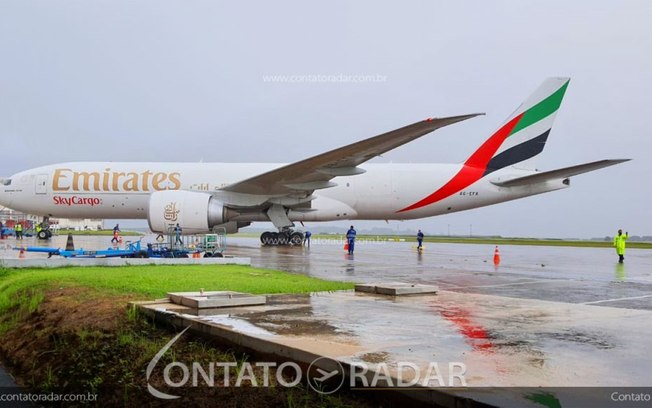 Leia mais sobre o artigo Emirates pousa pela primeira vez em São José dos Campos (SP)