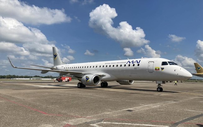 Leia mais sobre o artigo Myanmar Airways International é a mais nova operadora do Embraer 190