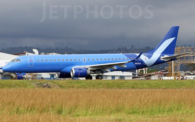 Leia mais sobre o artigo Primeira aeronave Embraer da Breeze Airways é vista na Costa Rica