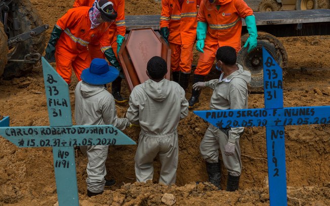 Leia mais sobre o artigo Com número recorde em 24 horas, Brasil chega a 200 mil mortes por Covid-19