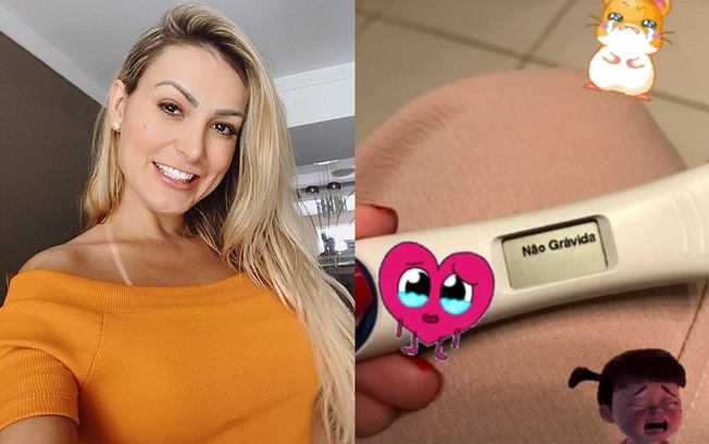 Leia mais sobre o artigo Andressa Urach lamenta teste de gravidez negativo