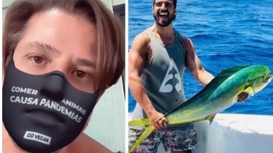 Leia mais sobre o artigo Dado Dolabella critica Caio Castro por ter postado foto com peixe