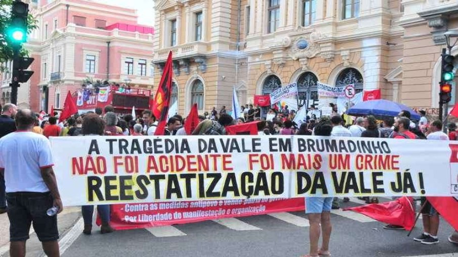 Leia mais sobre o artigo Dois anos após tragédia de Brumadinho, manifestantes exigem reparação