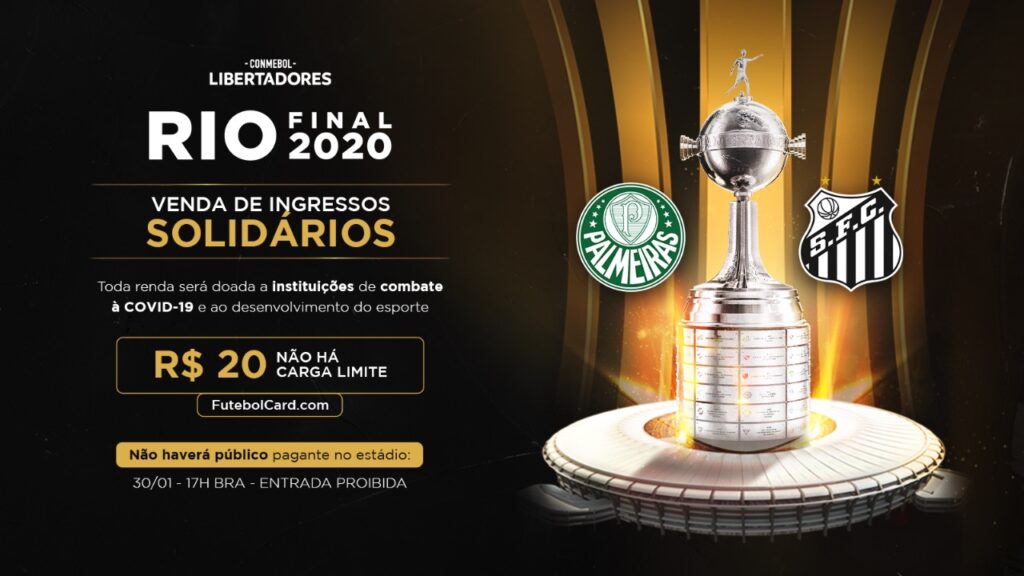 Leia mais sobre o artigo Final da Libertadores entre Palmeiras e Santos terá venda de ingressos solidários