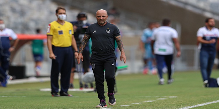 Leia mais sobre o artigo Sampaoli destaca domínio do começo ao fim do Atlético MG