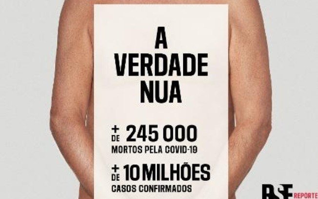 Leia mais sobre o artigo Com montagem de Bolsonaro “nu”, ONG lança campanha contra desinformação