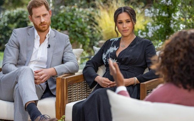 Leia mais sobre o artigo Meghan Markle e Harry falam sobre racismo, suicídio e decepção com o pai