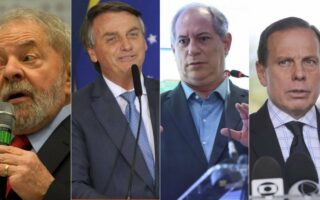 Ipespe: Lula segue com 44%; Bolsonaro, 32%; Ciro, 8% e Doria, 4%