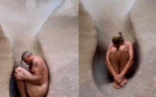 Luigi Baricelli e esposa ficam nus em ritual na Chapada dos Veadeiros